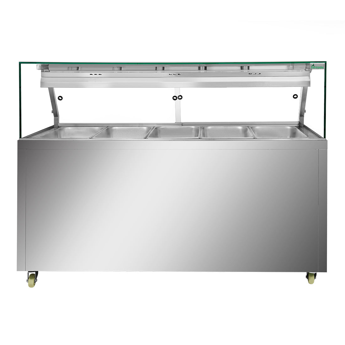 Image of Thermaster PG180FE-XG Wet and Dry Bain Marie Display 5x1/1 GN Pans