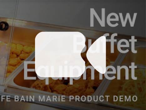 Image of Thermaster PG180FE-XB Premium Wet and Dry Bain Marie Food Display 5x1/1 GN Pans