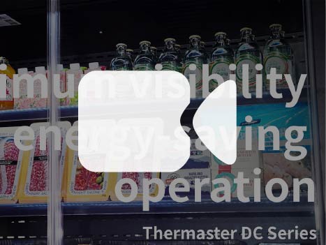 Image of Thermaster DC-125B Supermarket Panorama 2 Door Chiller Display