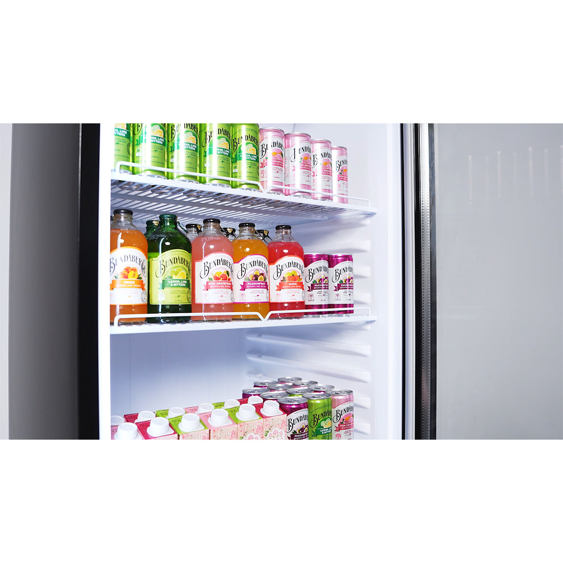 Image of Thermaster SDC-343B Upright Glass Door Beverage Fridge