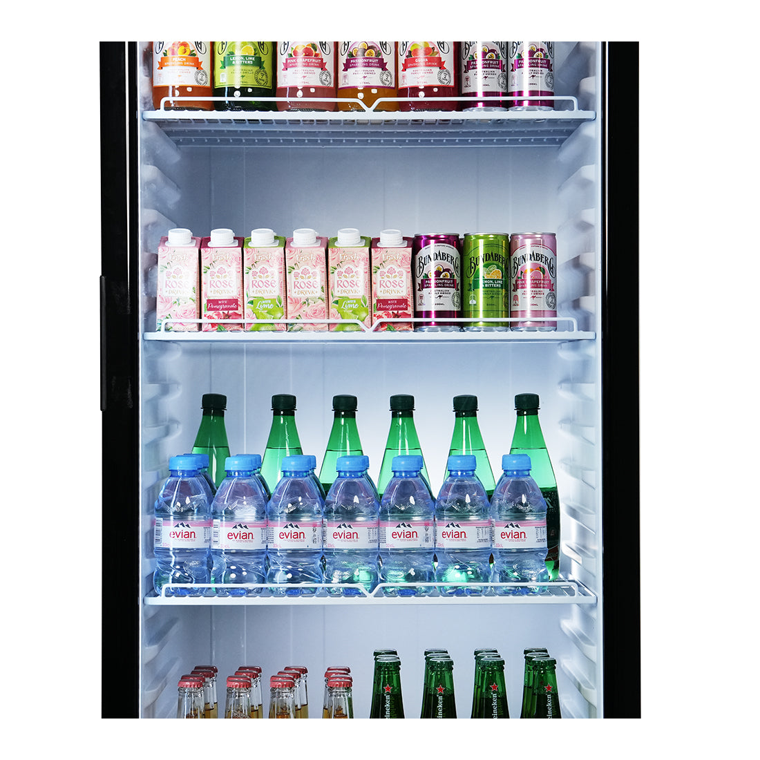 Image of Thermaster SDC-343B Upright Glass Door Beverage Fridge