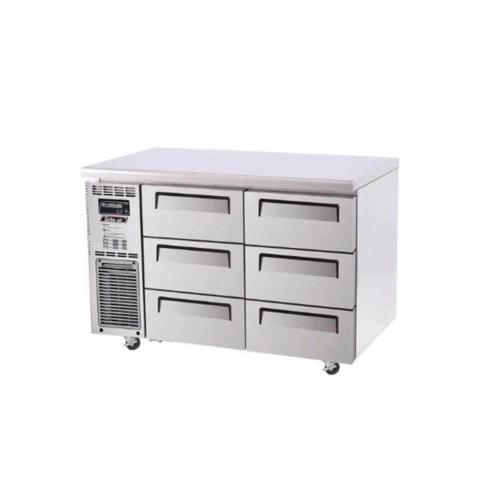 Turbo Air KUF12-3D-6-N 6 Drawers Underbench Freezer 311L