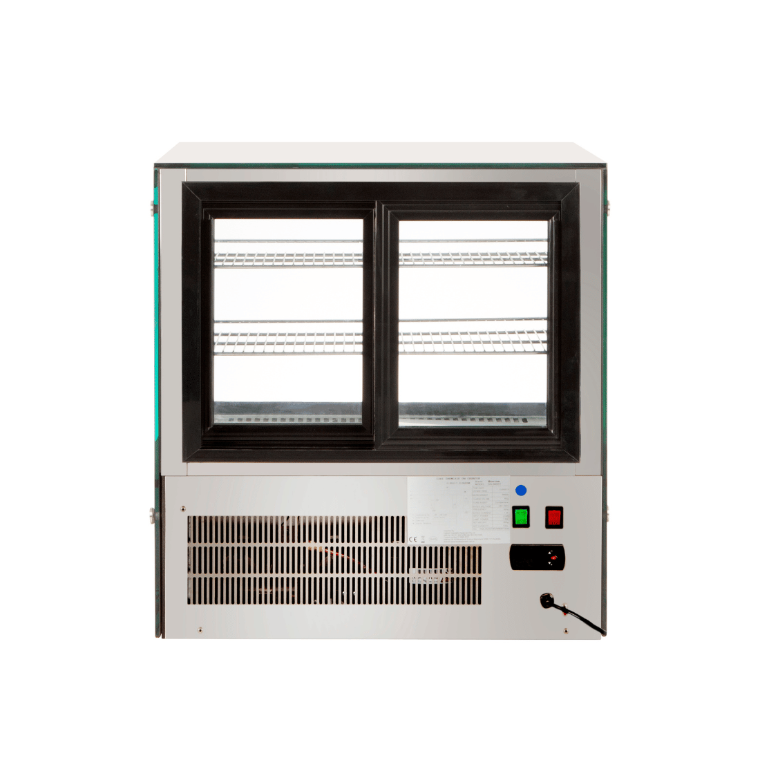 Image of Bonvue GN-660RT counter top square glass cold food display