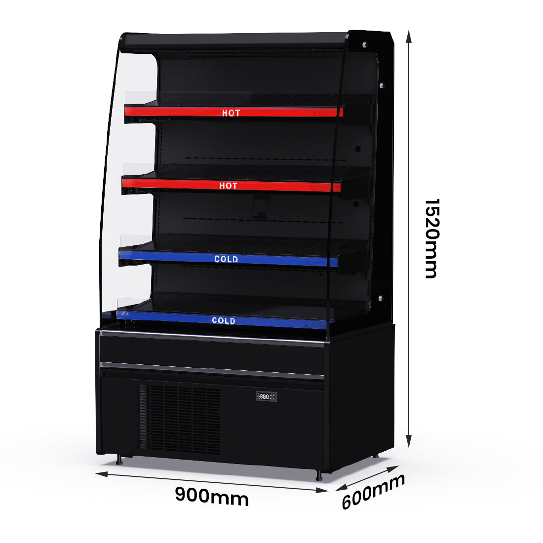 Image of Thermaster DC-900CH Grab & Go Hot and Cold Cabinet