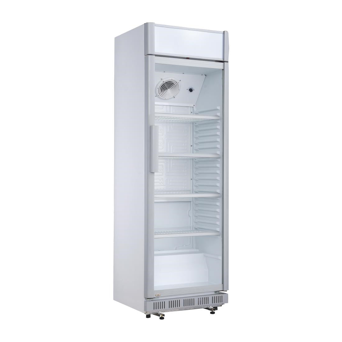 Image of Polar C-Series Upright Display Cooler with Light Box - 346Ltr
