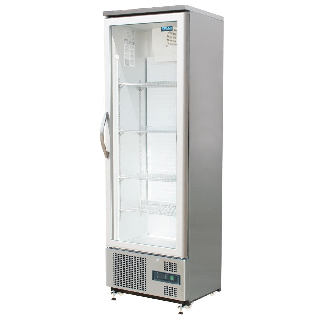 Image of Polar G-Series Single Door Upright Back Bar Fridge St/St 307Ltr