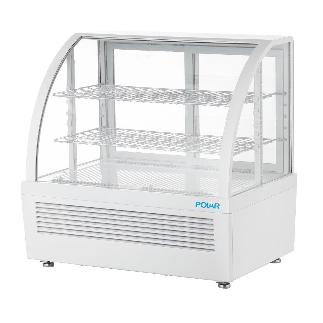 Image of Polar C-Series Countertop Display Fridge White - 100Ltr