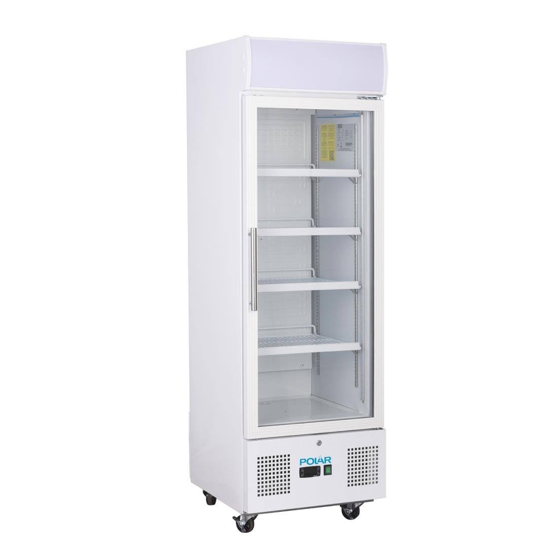 Image of Polar G-Series Upright Display Fridge 218Ltr White
