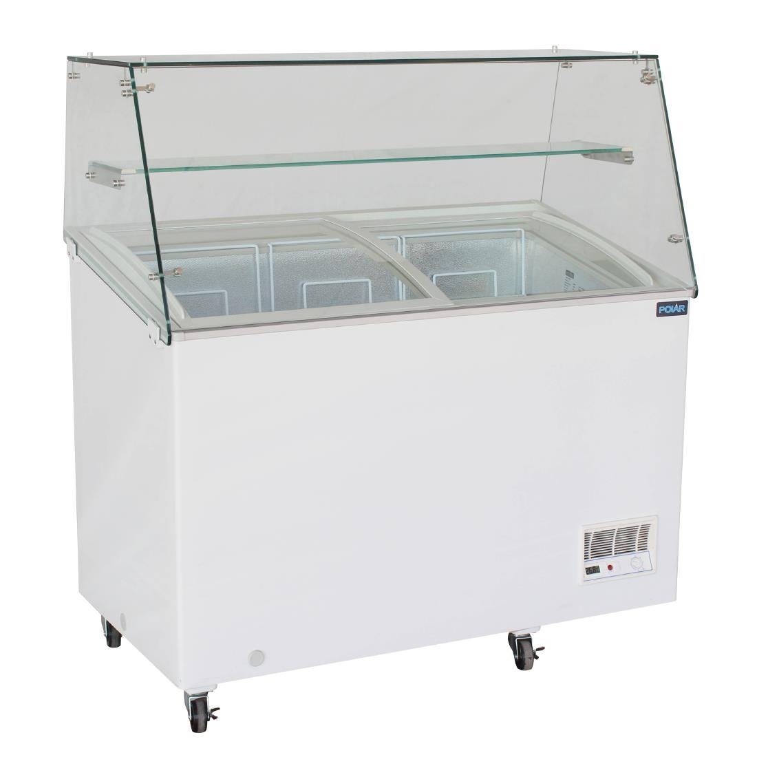 Image of Polar G-Series Display Chest Freezer - 270Ltr with Glass Surround