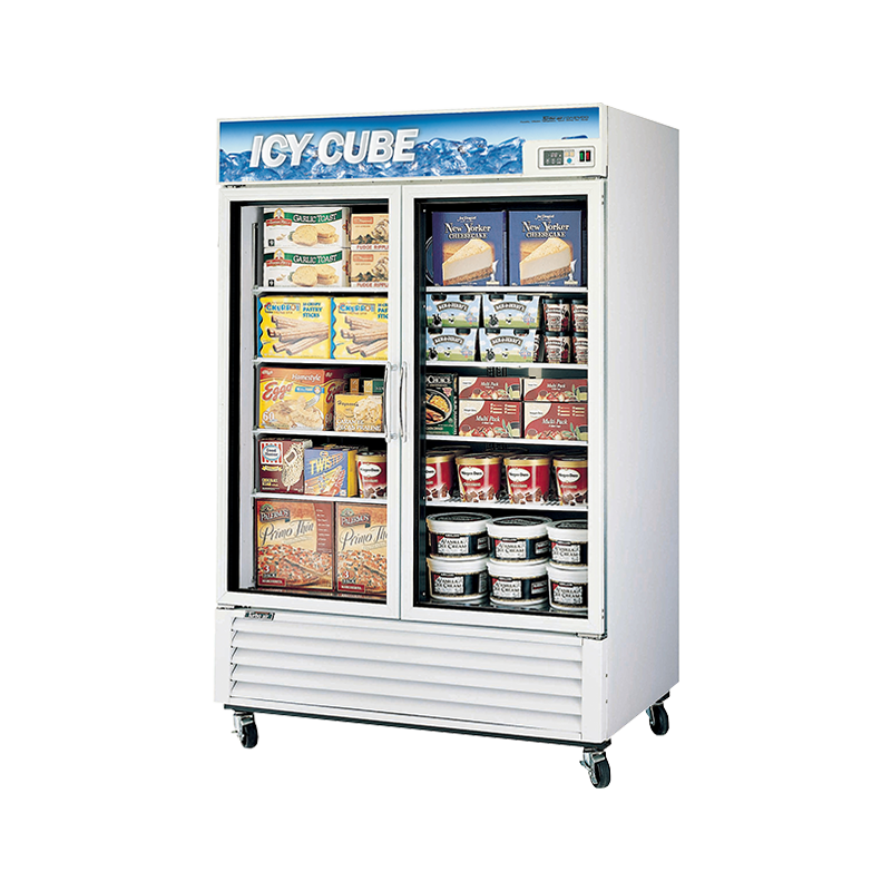 Image of Turbo Air FRS-1250F Two Door Display Freezer 1250L