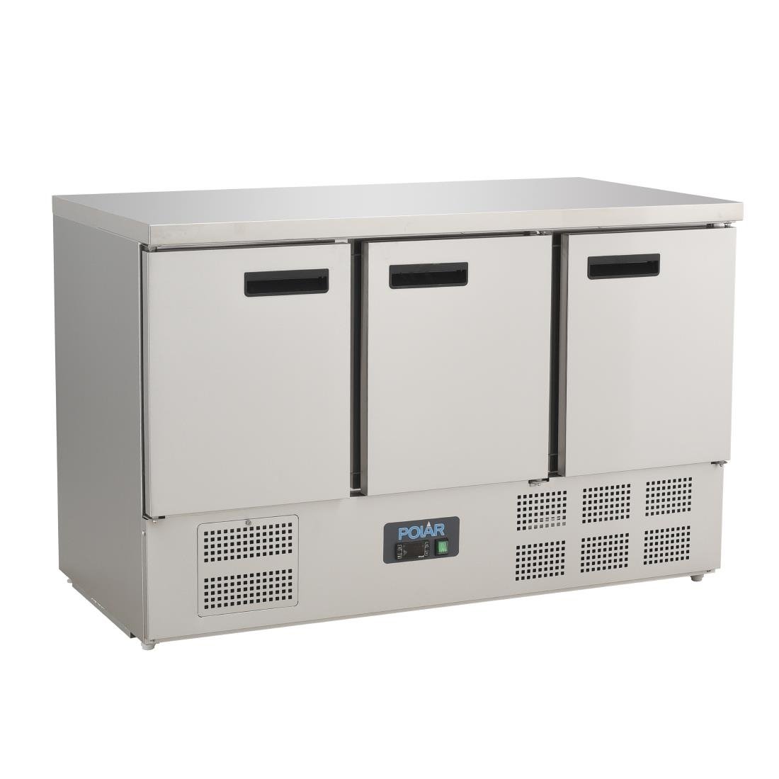 Image of Polar G-Series Triple Door Counter Fridge 368Ltr