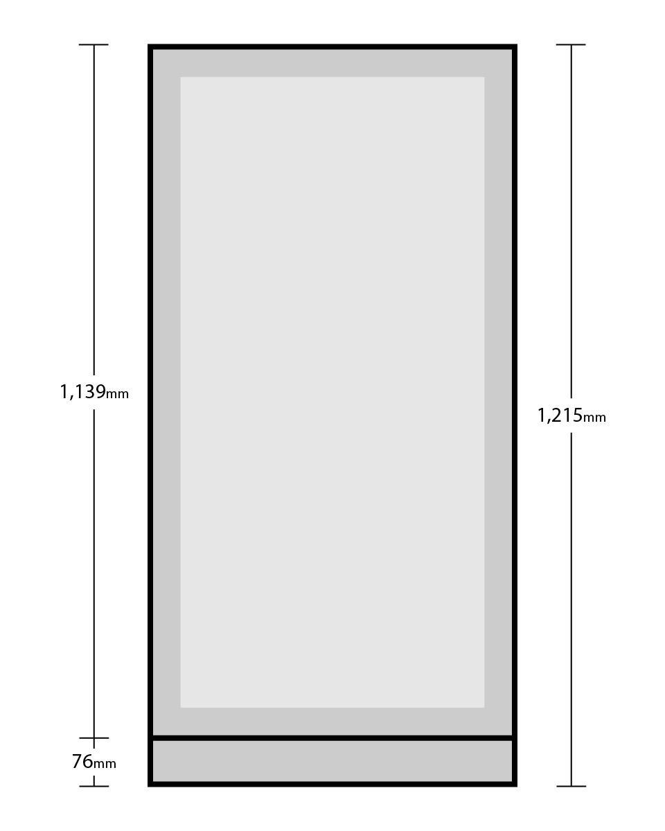 Image of Grand Cru GCS100DB SMART Black 94 Bottle Dual Zone Wine Fridge