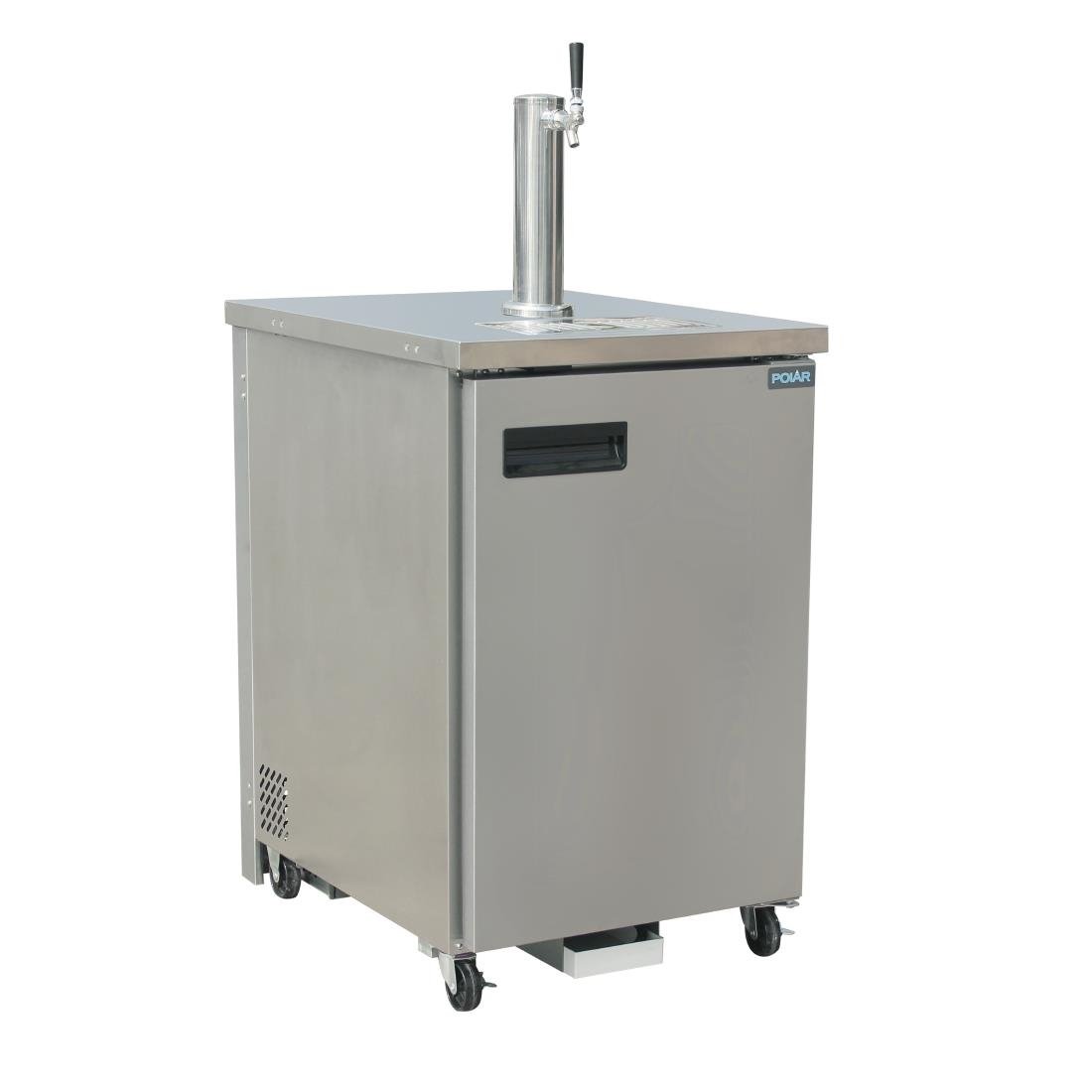 Image of Polar G-Series Direct Draw Beer Dispenser (1 Keg 1 Tap) Stainless Steel