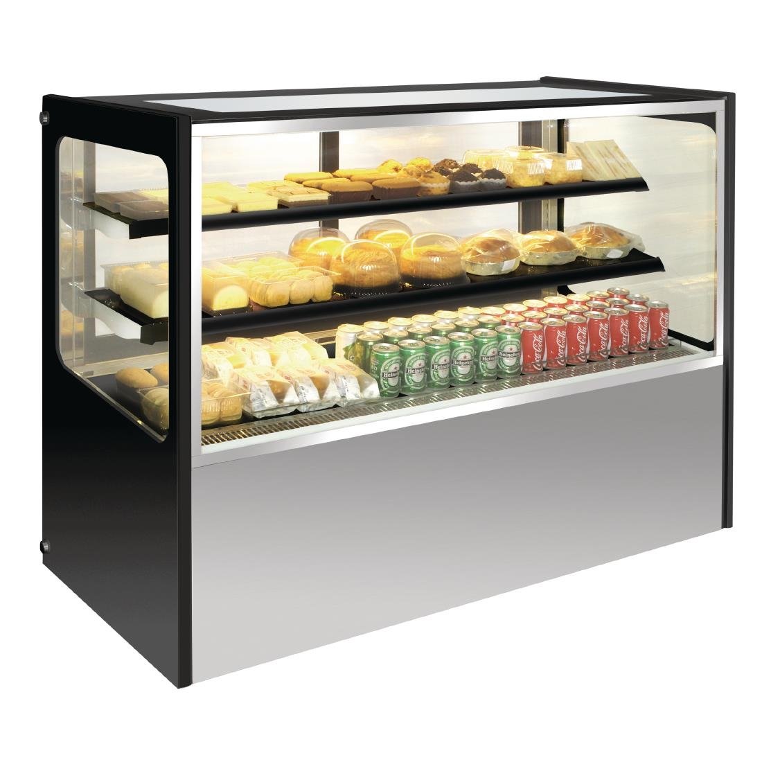 Image of Polar Cold Deli Showcase Dimension - 1500x715x1200mm Temp +2 +8 Celsisus