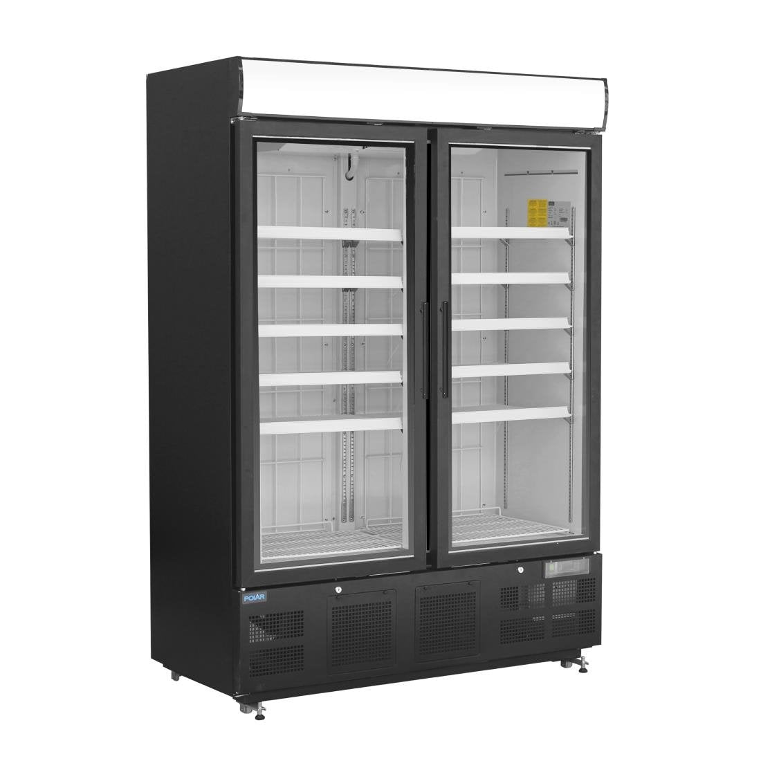 Image of Polar G-Series Upright Display Freezer Black - 920Ltr