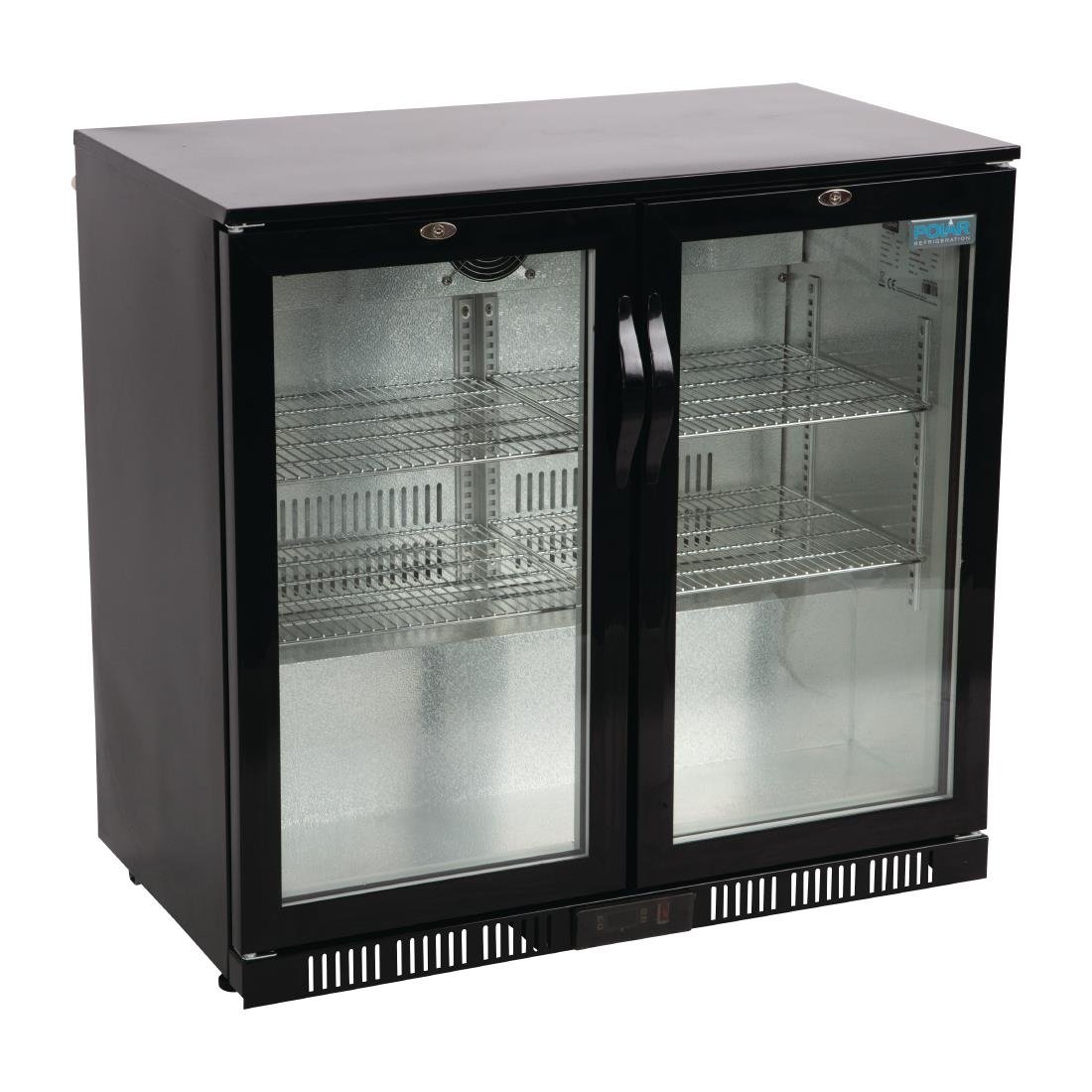Image of Polar G-Series Back Bar Cooler with Hinged Doors 198Ltr