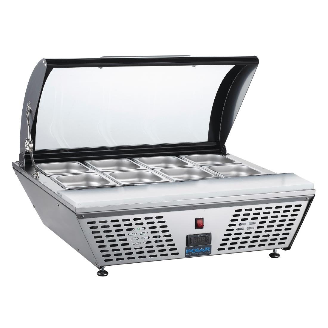 Image of Polar G-Series Energy Efficient Countertop Prep Fridge - 4 x GN 1/3