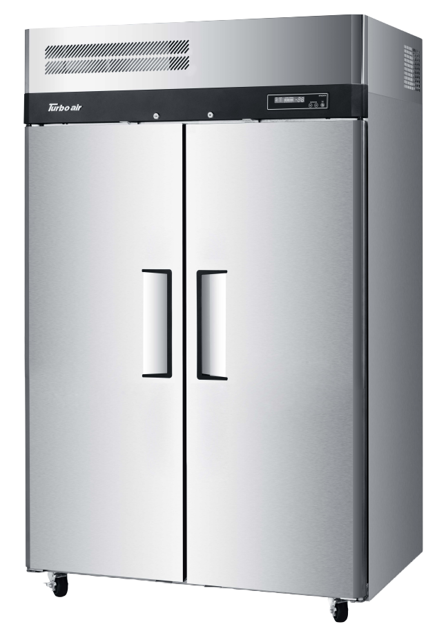 Image of Turbo Air KRF45-2H-N 2 Solid Doors Upright Fridge/Freezer 576L