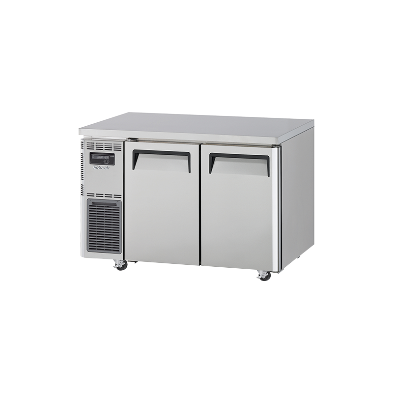 Image of Turbo Air KUR12-2S-N 2 Solid Doors Underbench Fridge - 600mm Deep 234L