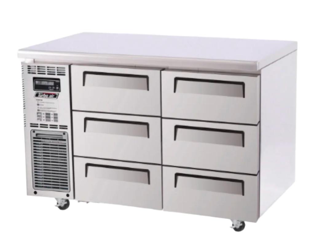 Image of Turbo Air KUR12-3D-6-N 6 Drawers Underbench Fridge 311L