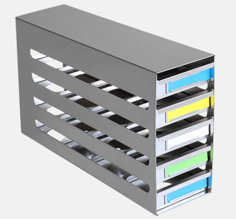 Image of One-Piece Stainless ULT Freezer Rack 4x3 (140 x 420 x 247mm)