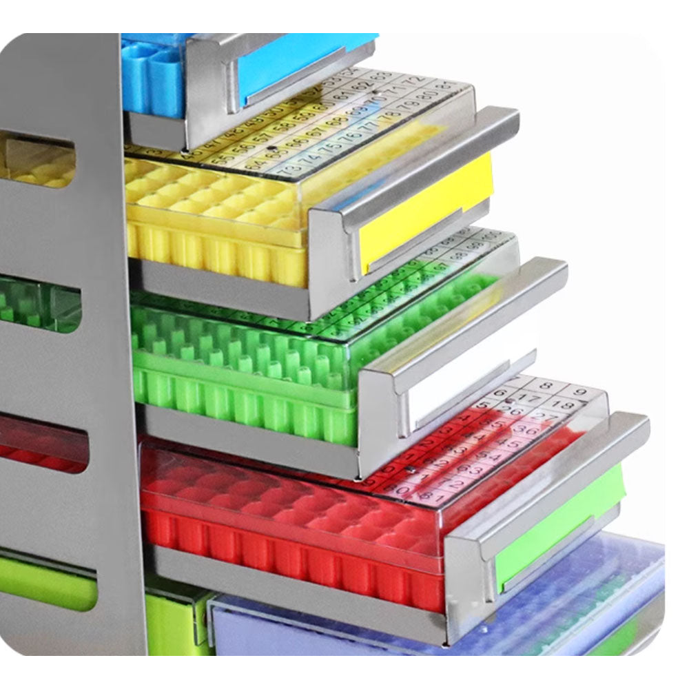 Image of One-Piece Stainless ULT Freezer Rack 5x4 (140 x 560 x 290mm)