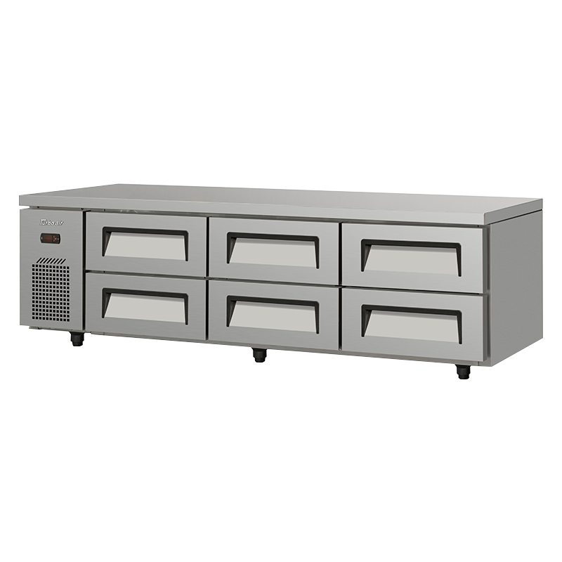 Image of Turbo Air TCB18-6-N 1800mm 6 Drawers Refrigerated Chef Base 124L