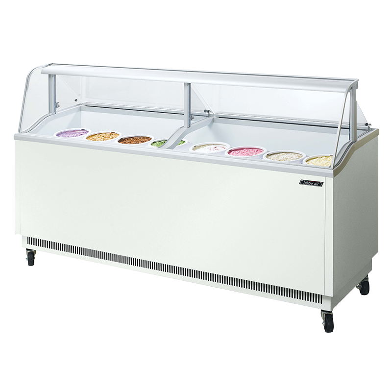 Image of Turbo Air TIDC-91W 91 Inch Ice Cream Dipping Cabinet 834L