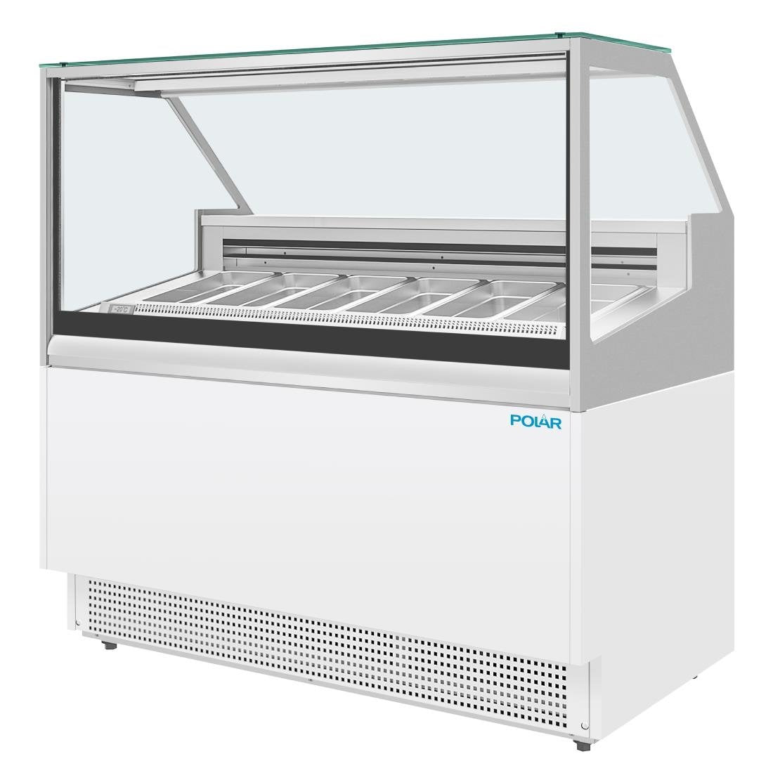 Image of Polar U-Series Gelato Showcase - 6 pans