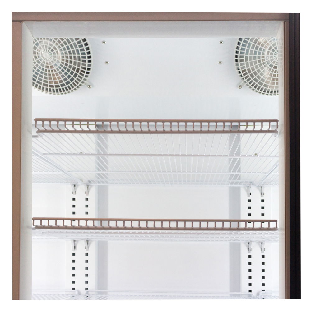Image of 1500L Triple Door Upright Display Fridge - Glass Door