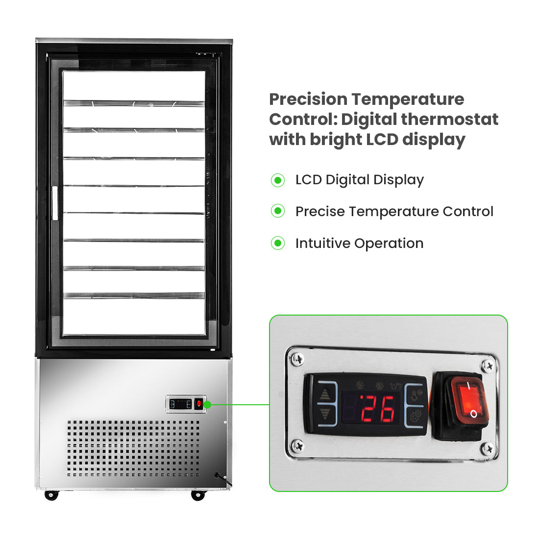 Image of Bonvue BDC-510 Ambient Bakery Display Cabinet