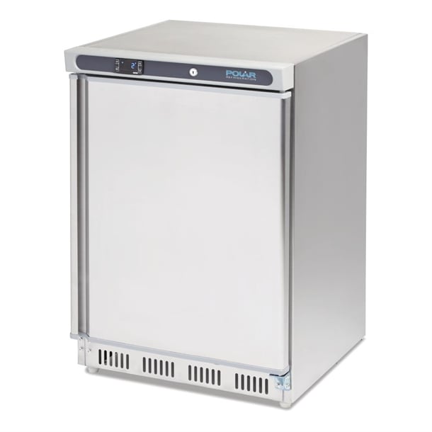 Image of Polar C-Series Stainless Steel Under Counter Freezer - 140Ltr