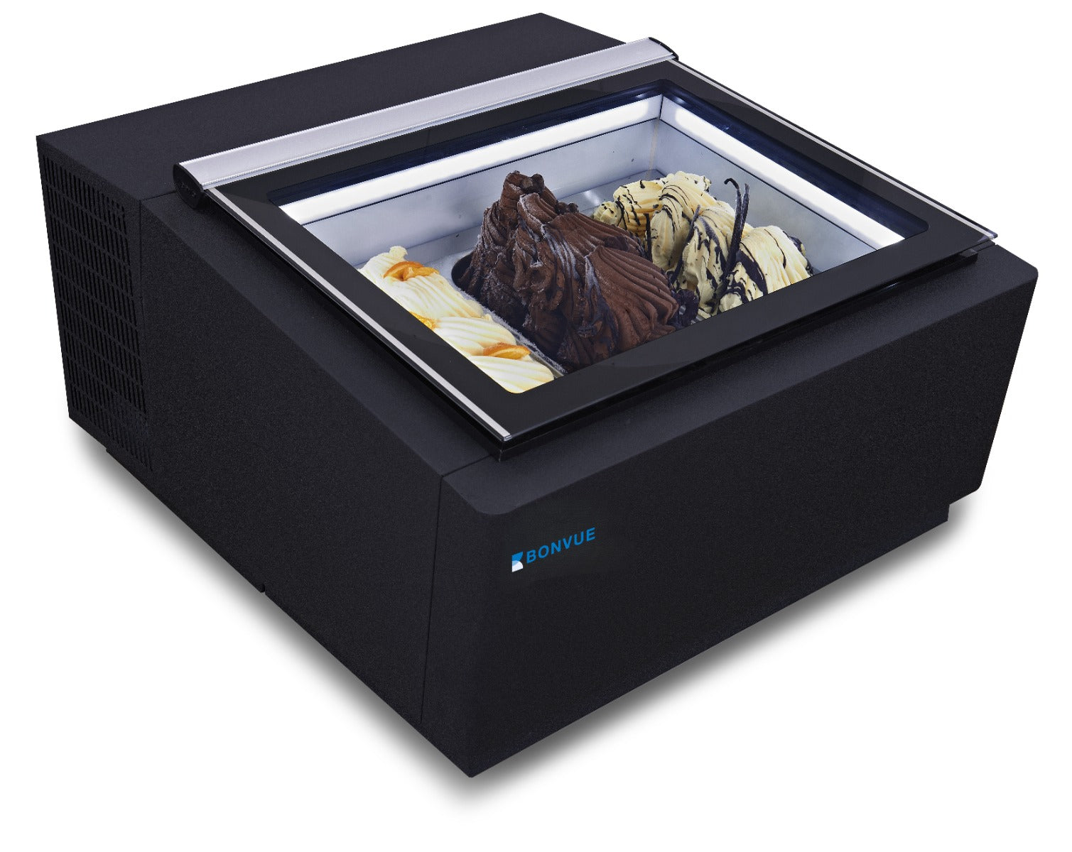 Image of Bonvue CGD-03B Bench Top Gelato / Ice cream Display Showcase