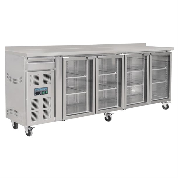 Image of Polar U-Series Premium Bar Fridge 4 Door St/St - 720Ltr