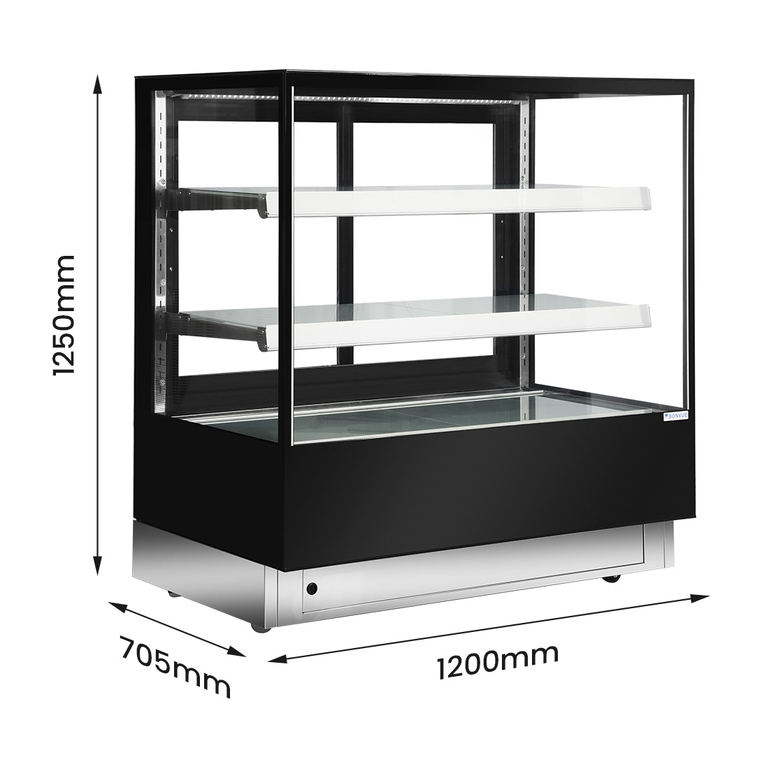 Image of Bonvue CL1200-2S Elite Cold Displays with 2 shelves