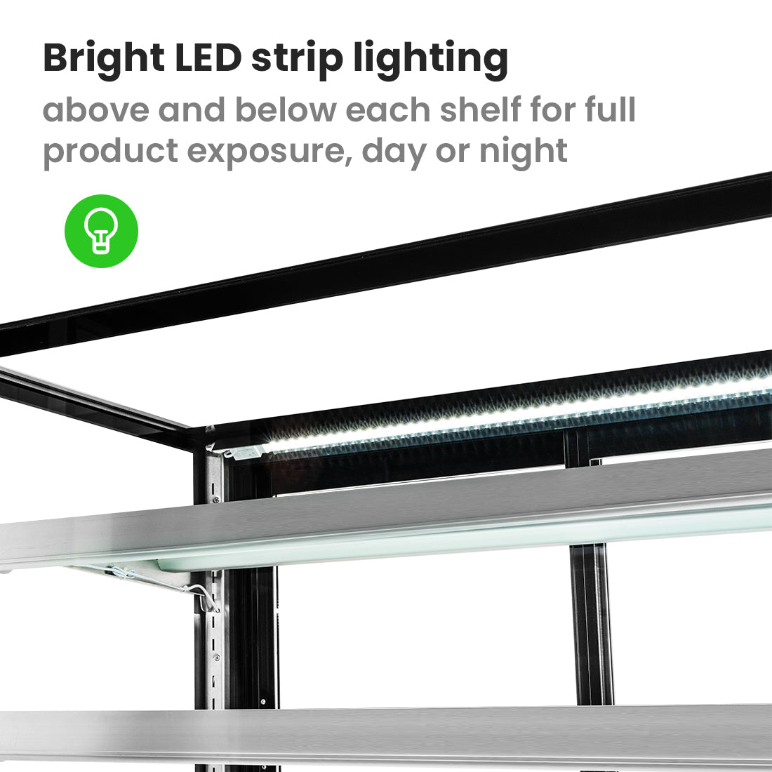 Image of Bonvue CL1200-3S Elite Cold Displays with 3 shelves