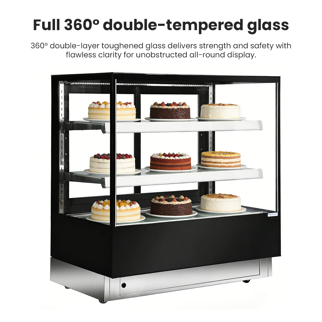 Image of Bonvue CL1200-2S Elite Cold Displays with 2 shelves