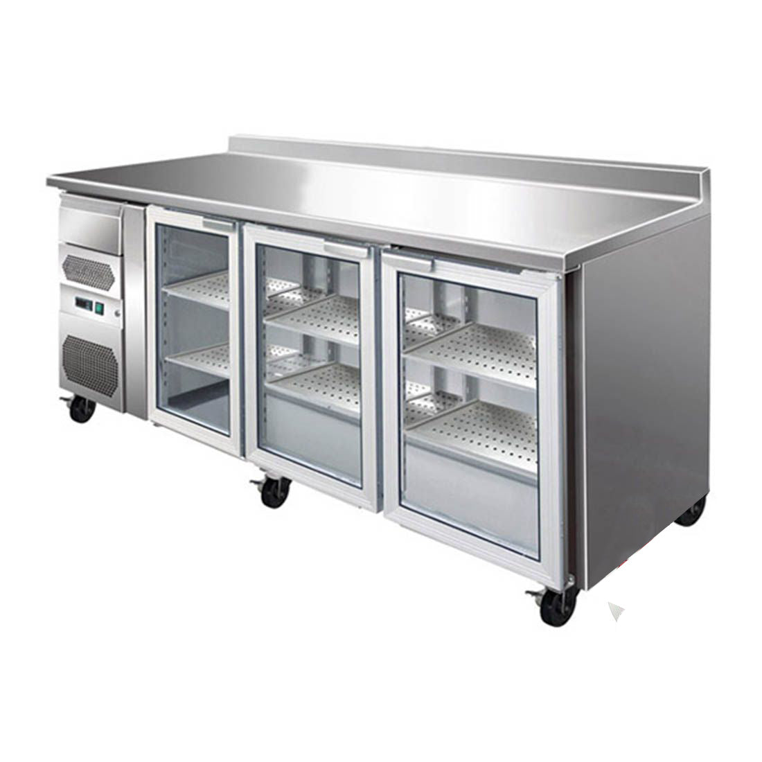 Image of Thermaster CM20G TROPICALISED Three Door Bar Fridge/Cooler