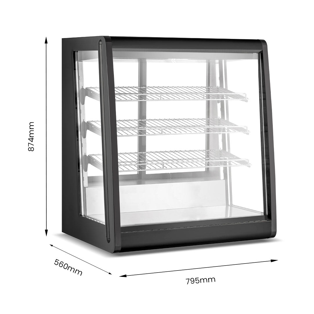 Image of Bonvue CTA-196 Chilled Angled Counter-Top Food Display