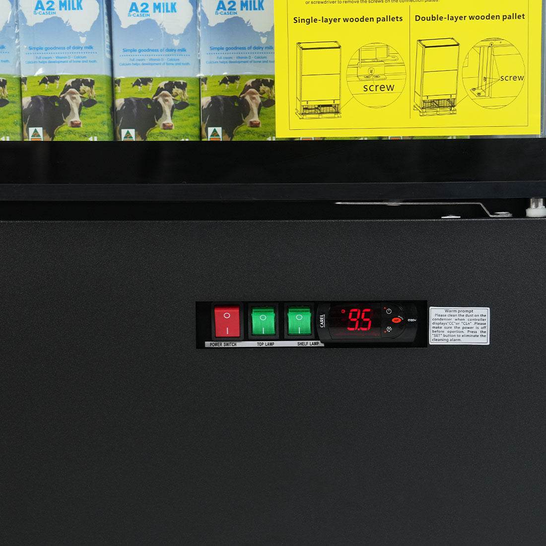 Image of Thermaster DC-125B Supermarket Panorama 2 Door Chiller Display