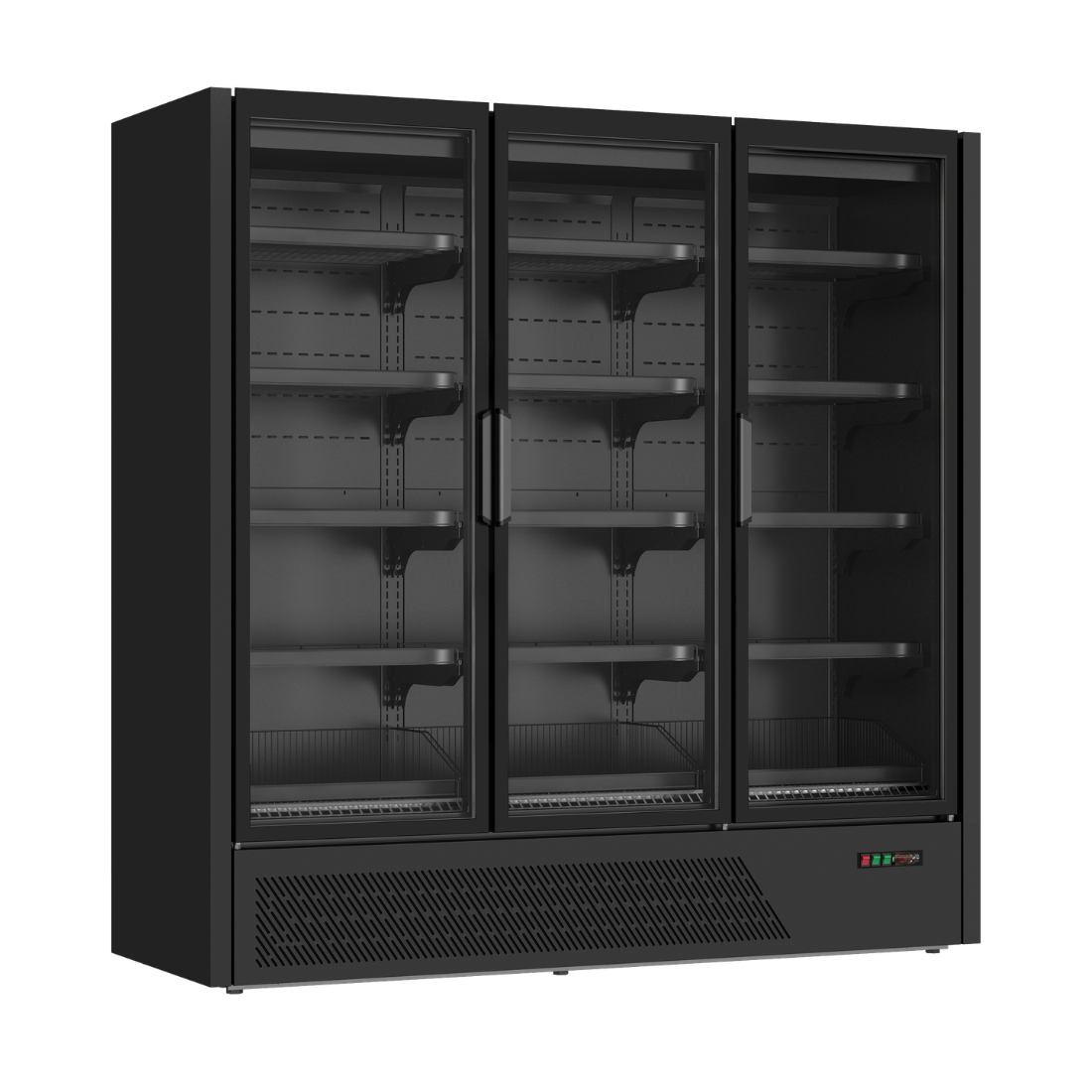 Image of Thermaster DC-187BTFG 3 Frameless Glass Door Multideck Display Freezer