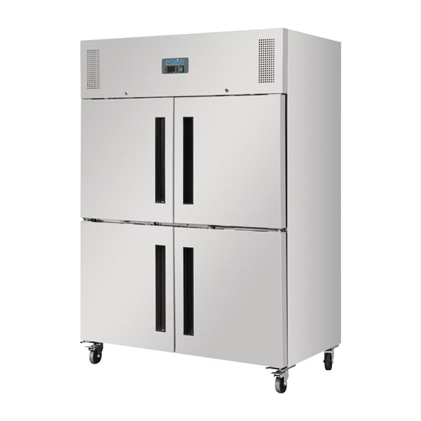 Image of Polar Gastro Refrigerator Double Door Upright Stable Door