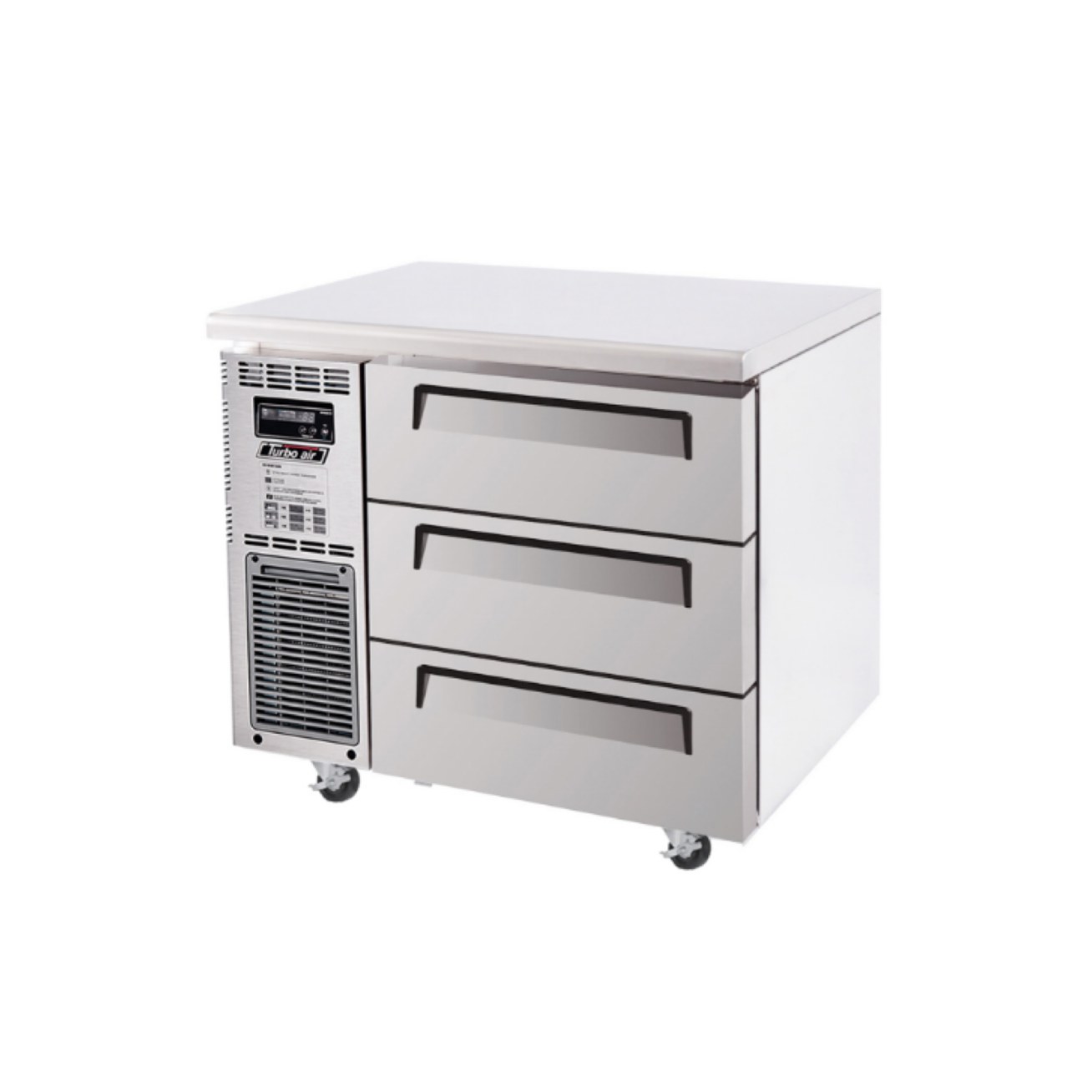 Image of Turbo Air KUR9-3D-3-N 3 Drawers Underbench Fridge 198L