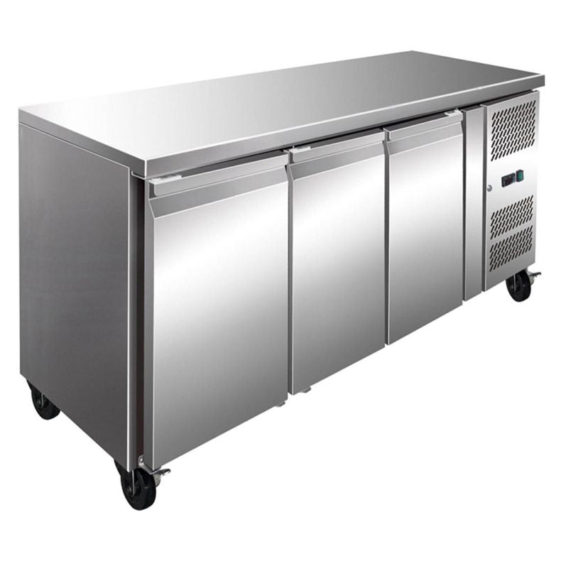 Image of Thermaster FE3100BT S/S Three Door Bench Freezer 231L
