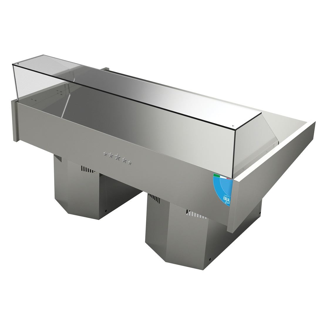Image of Bonvue FSG2000 Multiplexable Serve-over Refrigerated Fish Open Display