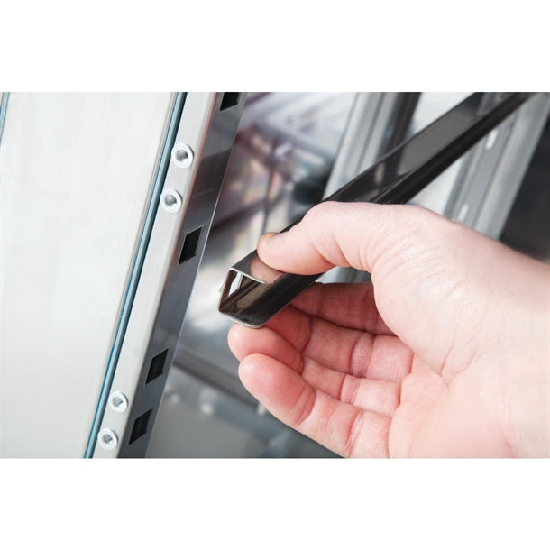 Image of Polar UA109-A U-Series 2 Door & 2 Drawer Counter Fridge