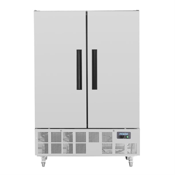 Image of Polar G-Series Double Door Slimline Fridge - 960Ltr