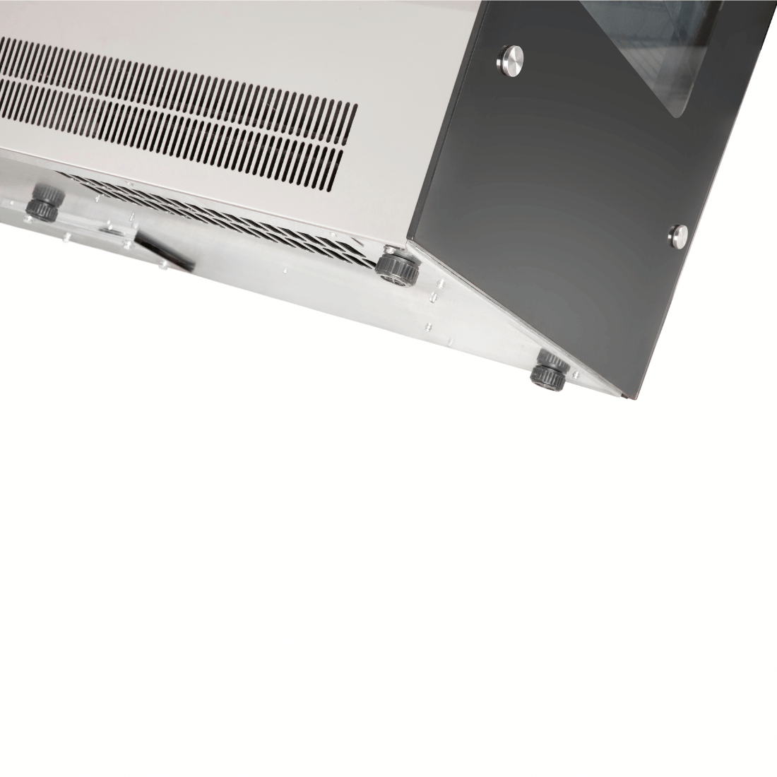 Image of Bonvue GN-1200RT Counter top square 2 Shelves Glass cold food display