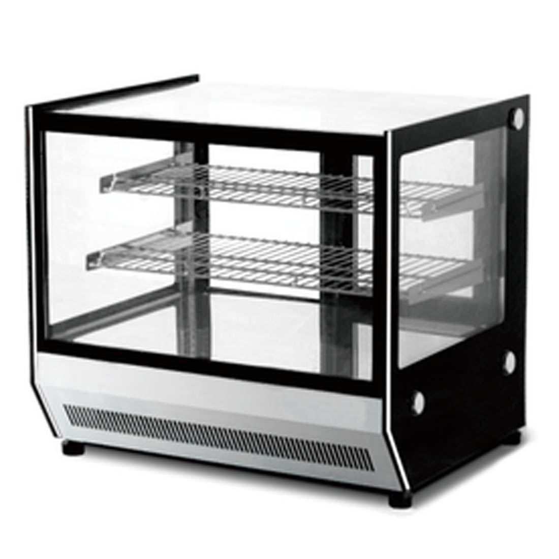 Image of Bonvue GN-660HRT Counter Top Square Glass Hot Food Display