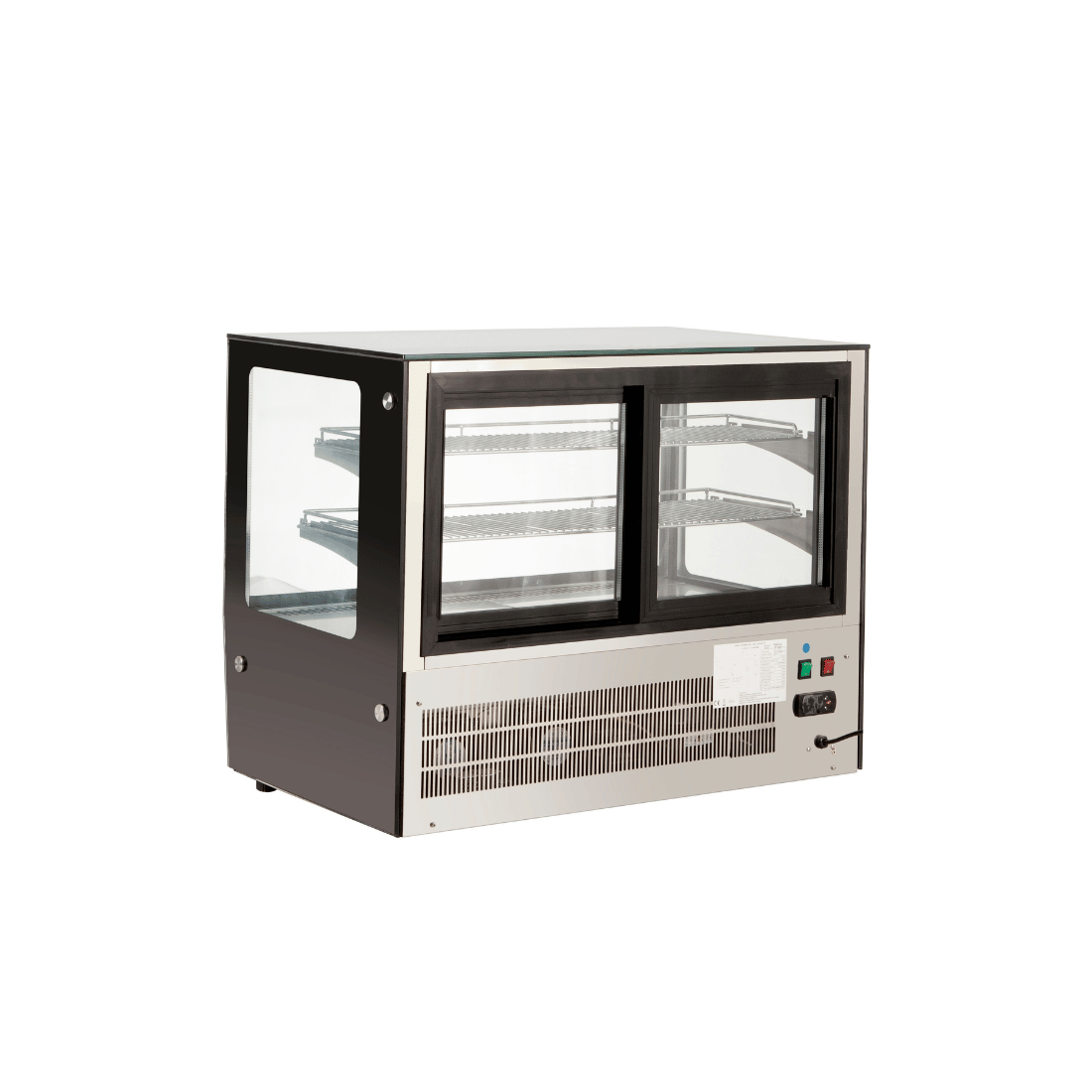 Image of Bonvue GN-900RT Counter top square glass cold food display